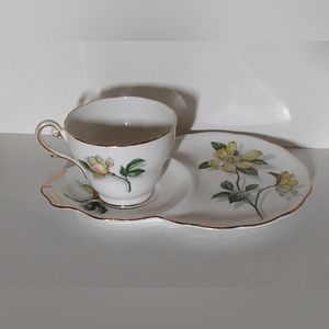 Vintage Royal Standard Sandwich Set Camellia Pattern